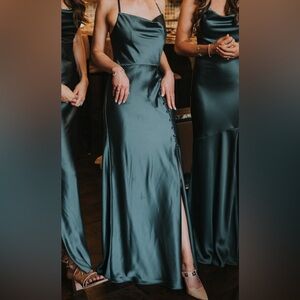 Revelry ‘Billie’ Satin dress